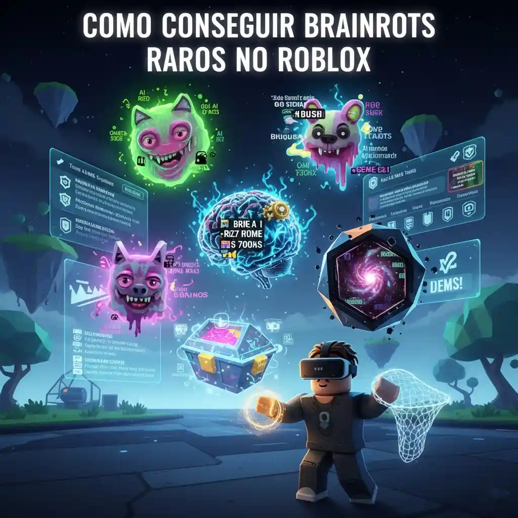 Como Conseguir Brainrots Raros no Roblox (Guia Atualizado e Completo ...